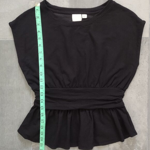 Anthropologie Postmark black peplum top - S - Picture 8 of 8